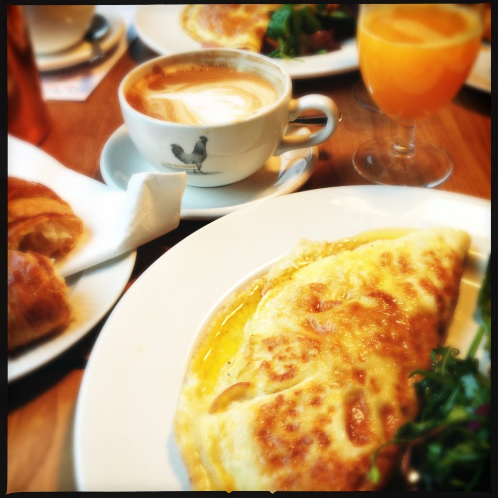 Frukostpaket X-Large på Café Egoiste.