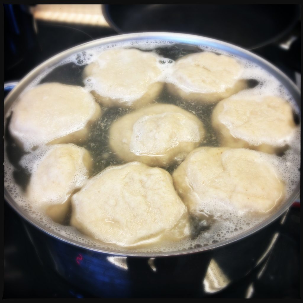 Pitepaltmixen räckte till väldigt många paltar.