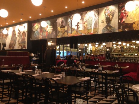 Trevligt häng på Bistro Rigoletto.