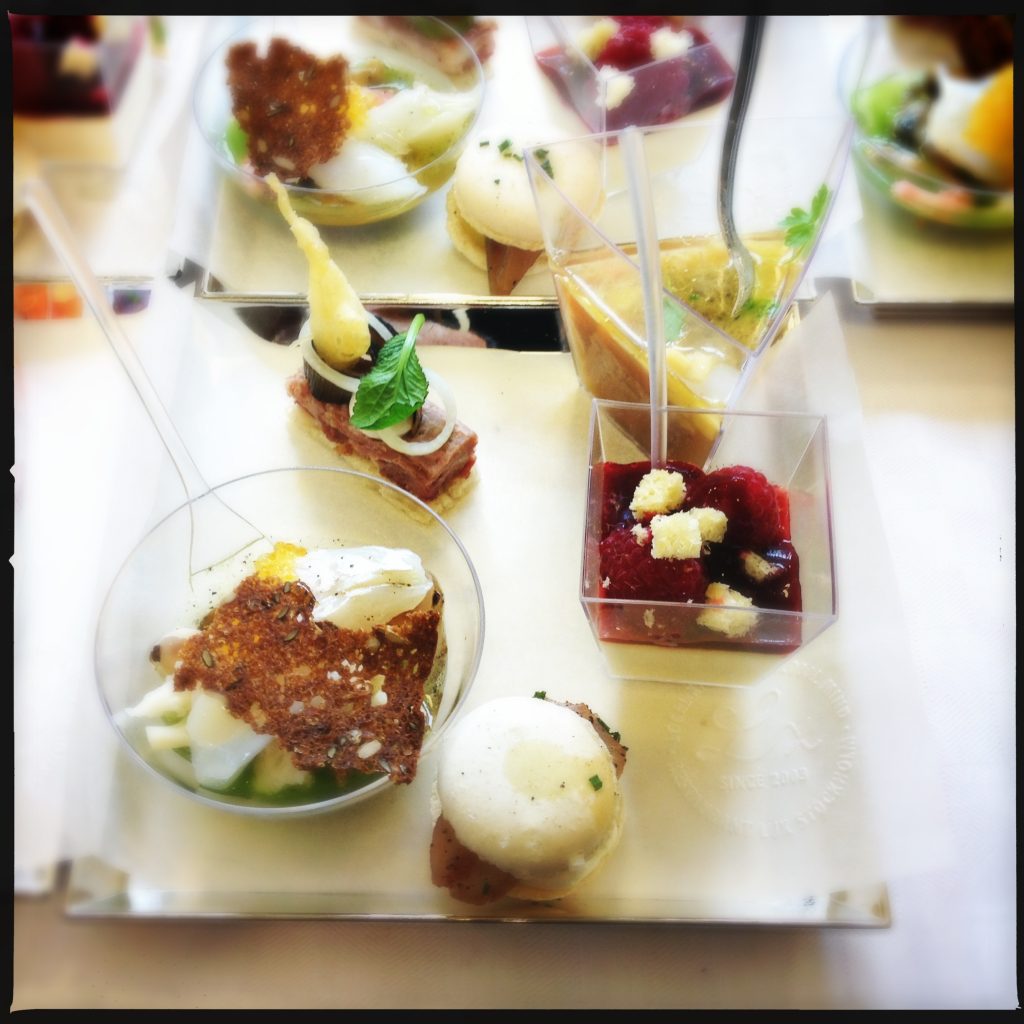 Luxlunch, liten men god.