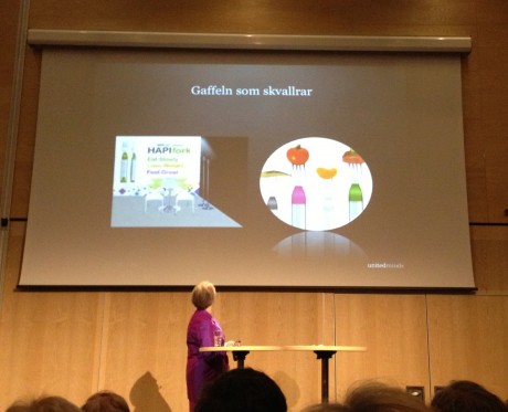 Ingela Stenson trendspanar på Årets Kock.