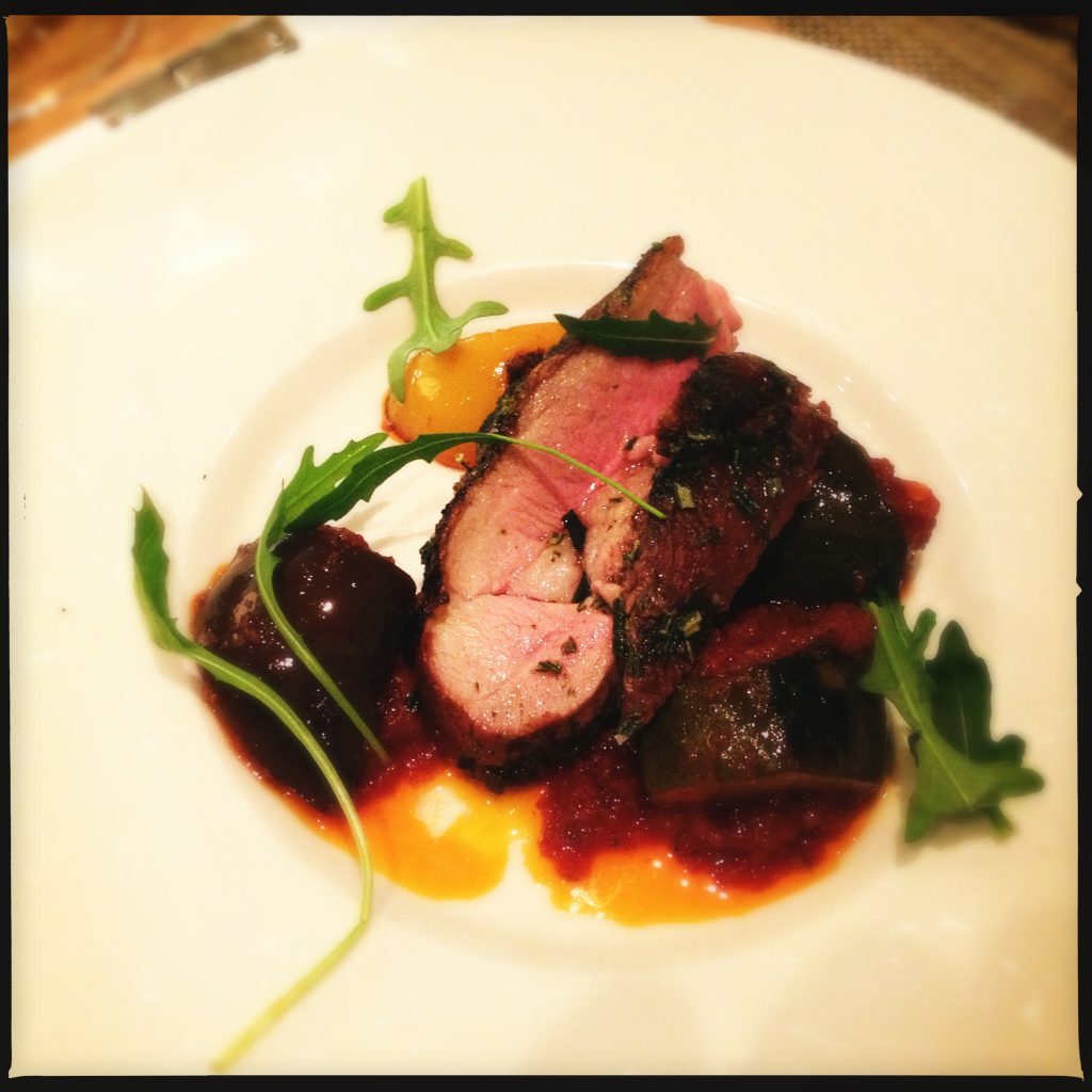 Aragon lamm med ratatouille.