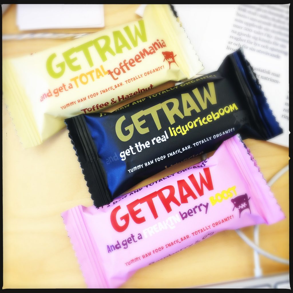 Getraw, nya snack bars.