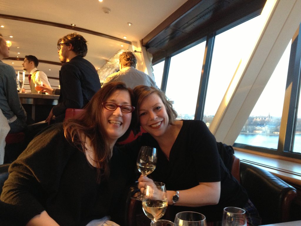 Trevligt sällskap! Med tv-kocken, författaren och bloggaren Anette Rosvall.