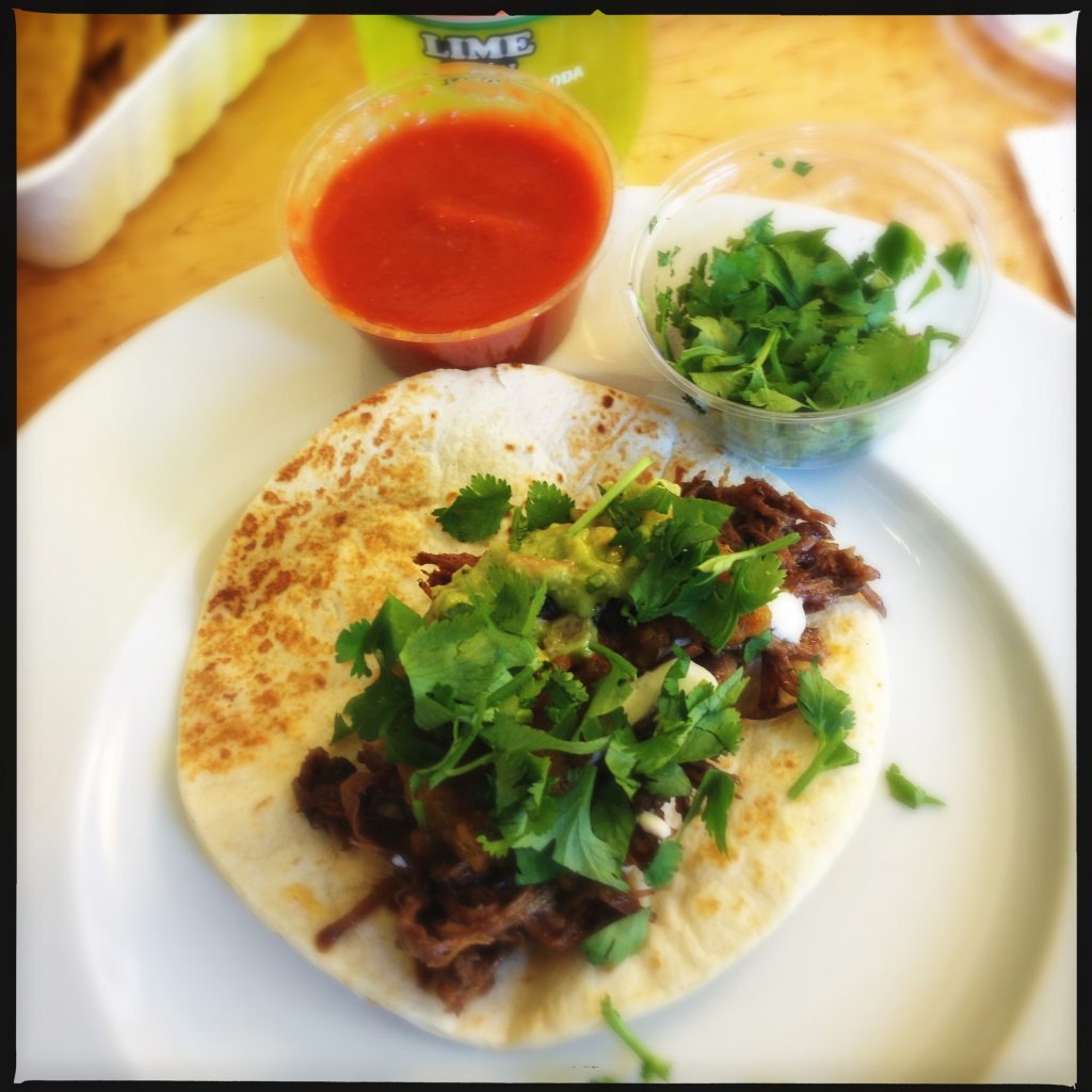 Food Truck Carnitas tacos från Zocalo