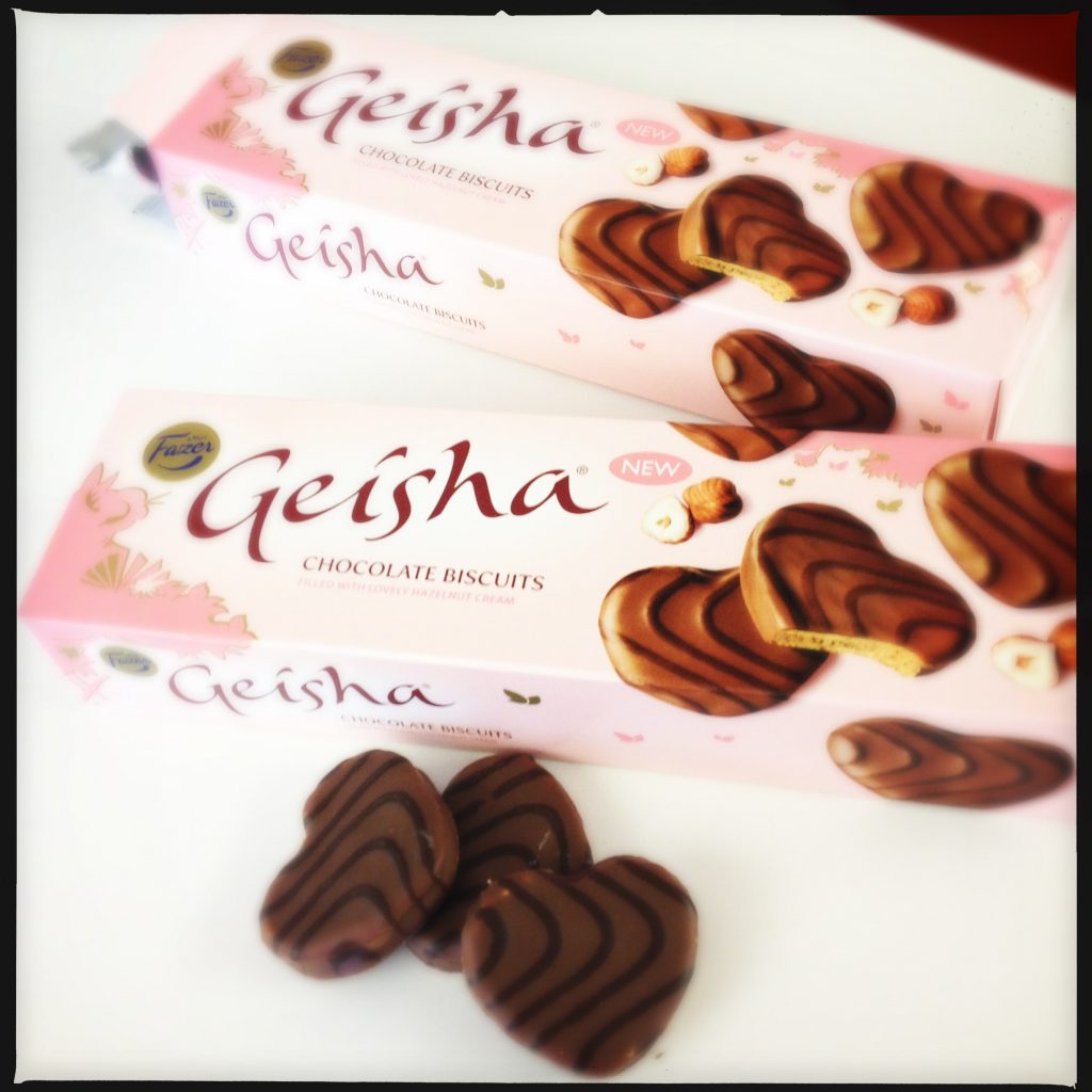 Geishakakor, nyhet från Fazer.