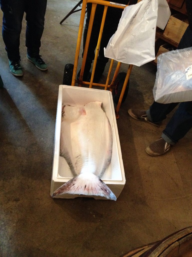 Fiskleverans till Tumi.