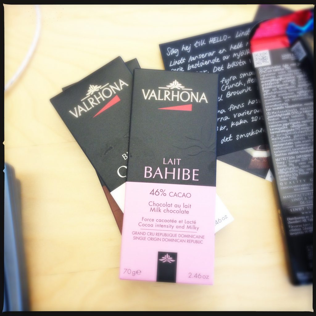 Valrhonas nya mjölkchoklad.