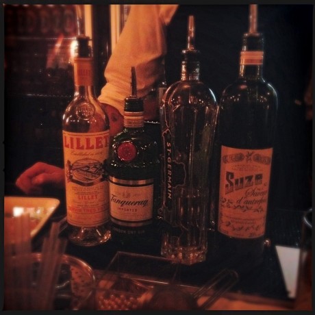 Klassiska spritsorter på Metropol Palais.