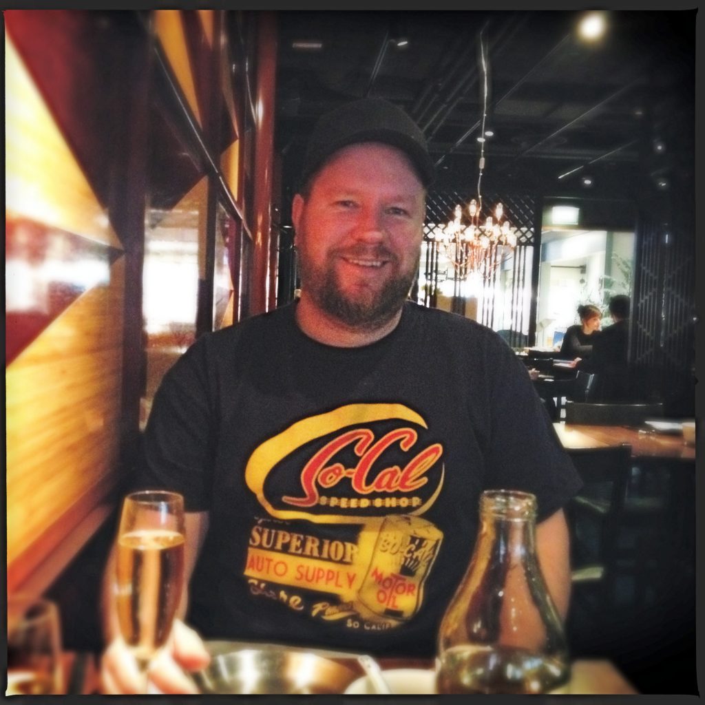 Min man Tomas på Eat. Ett ställe jag varmt vill rekommendera.