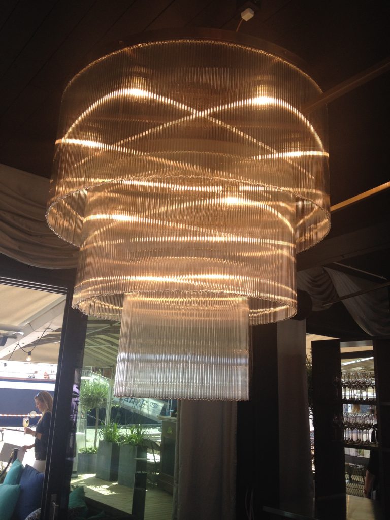 Lampa på Mister French.