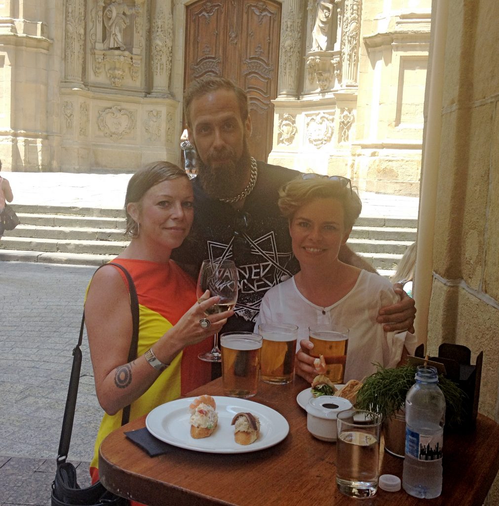 Startade kvällen på Atari. Jättebra pintxos. Missa inte deras kroketter.