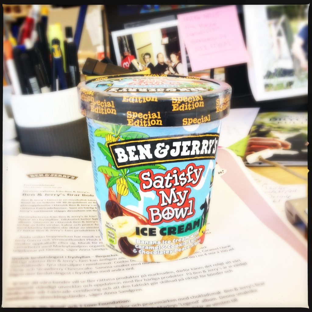 Glass med smak av Bob Marley.