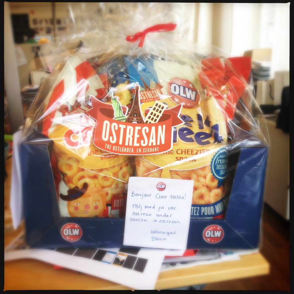 Med det OLW kallar ostresan ska en ny produkt röstas fram och få stanna kvar på hyllorna.