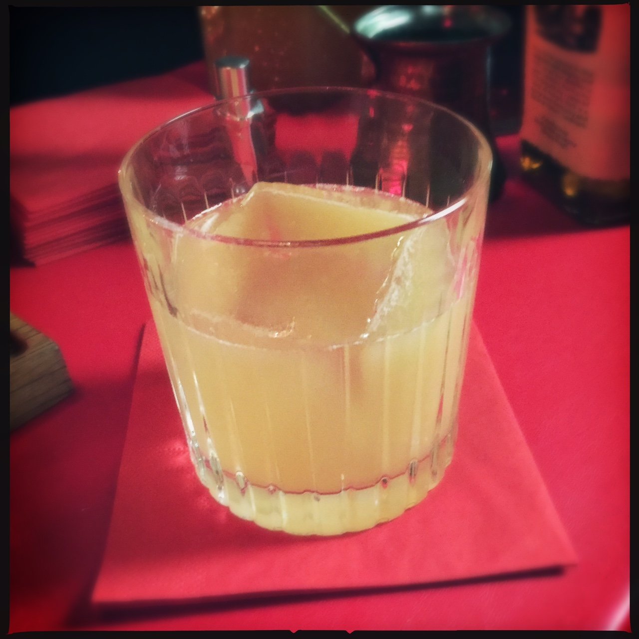 Rattlesnake med Maker's Mark.