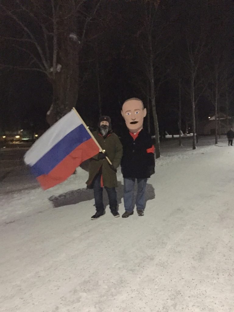 Putin. Knutmasso 2016.