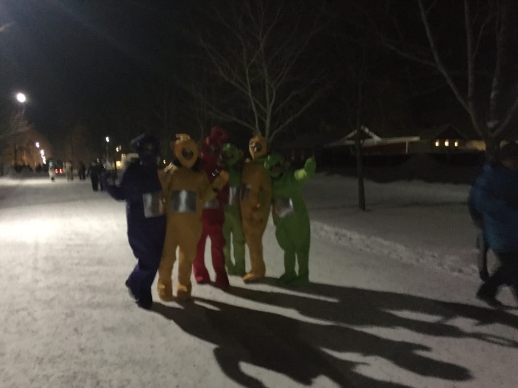 Teletubbies. Knutmasso 2016.