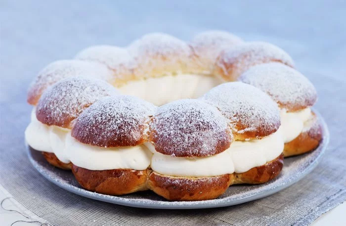 Gör en hel semmelkrans på Fettisdag!