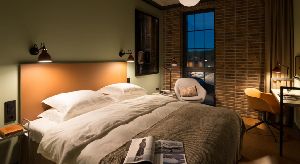 Mysiga rum på The Winery Hotel.