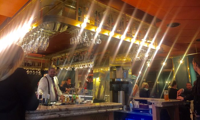 Ny fin bar på Haymarket Hotel på Hötorget, Americain.