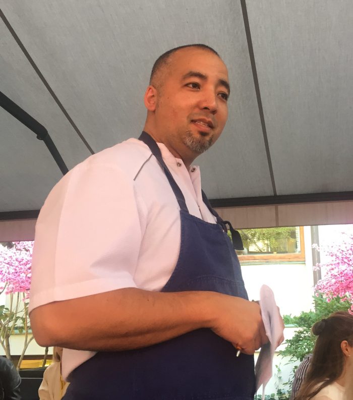Danny Elmaleh från LA är köksmästare på Kasai.