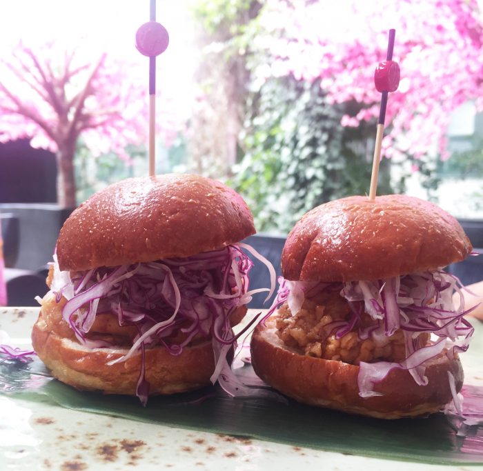 Kycklingliders på nya japanska restaurangen Kasai.