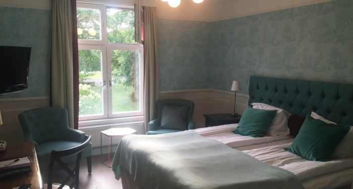 Vackra rum på Smådalarö gård.