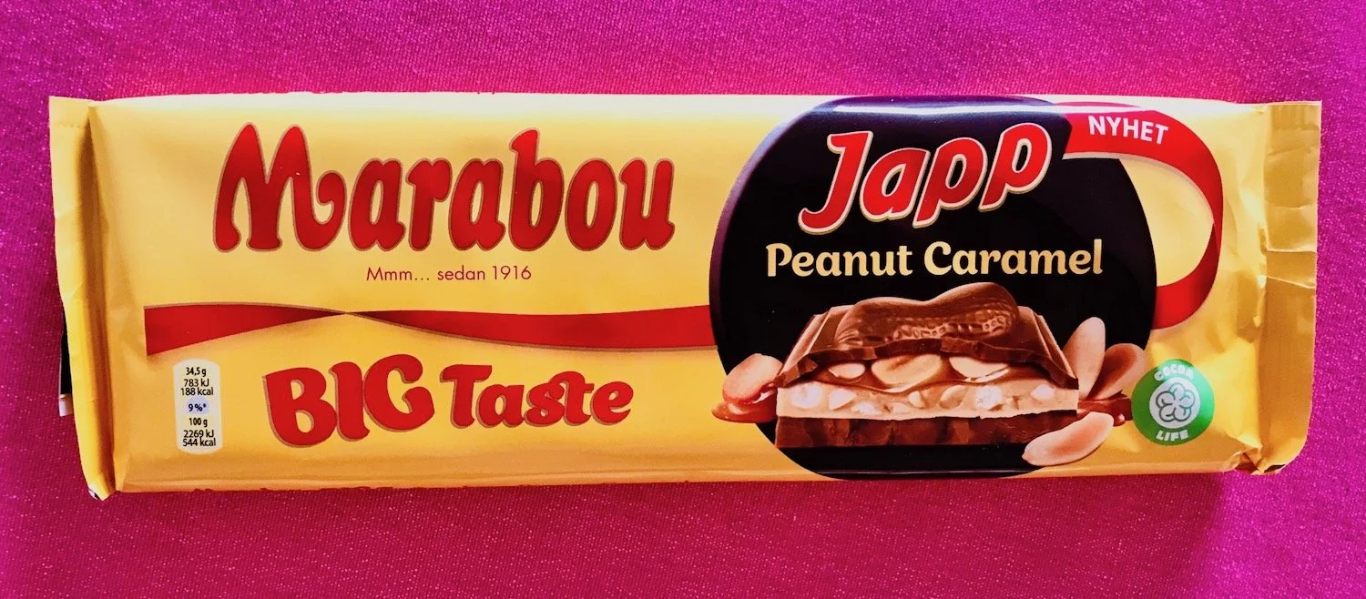 Marabous nyhet med Japp, jordnötter och kola är minst sagt begärlig!
