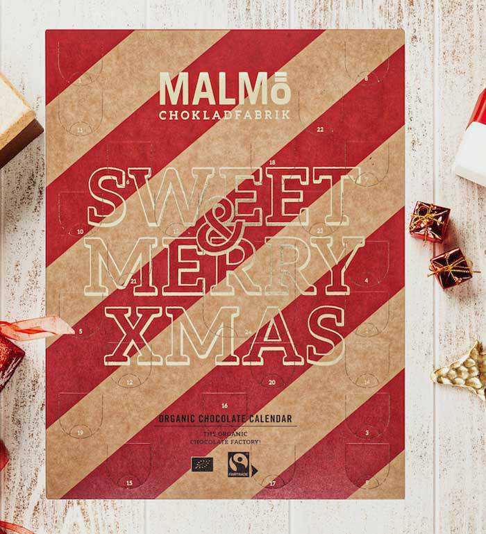 Chokladkalender 2019 från Malmö Chokladfabrik.