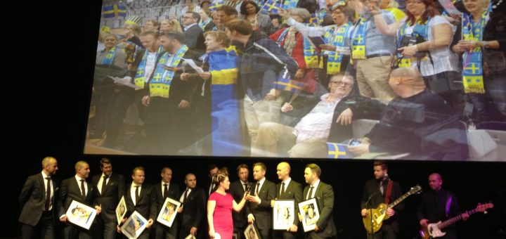 Kocklandslaget och RS Lena Ilkjaer.