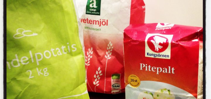 Paltmix från Kungsörnen vs. Luleåpalt på mandelpotatis.