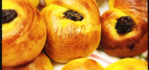 Provkökets nybakta lussekatter.