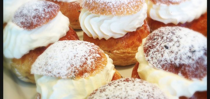 Provkökets fina semlor.