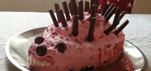 Igelkottstårtan som skrämde barn.