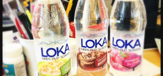 Nya smaker från Loka: Lemon pie, Strawberry Ice Cream och Chocolate Shake.