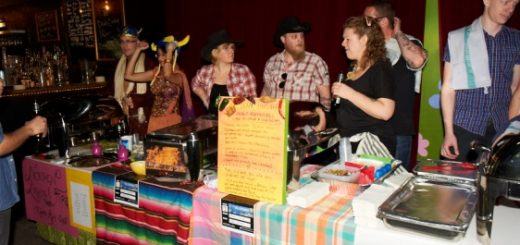 Tacotävling på Debaser i Stockholm.