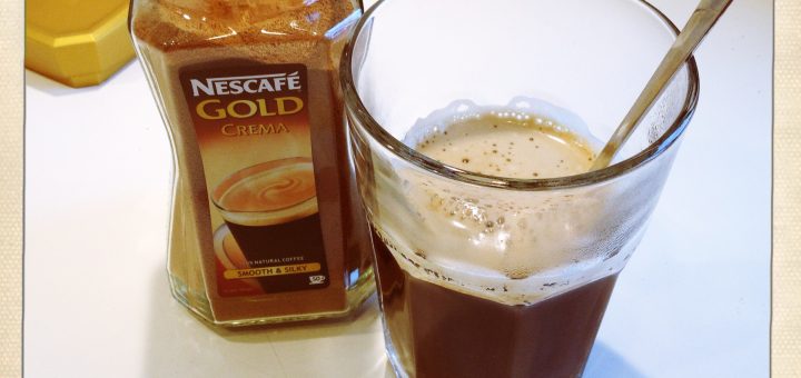 Nescafés nya snabbkaffe, Gold crema, fick faktiskt en fin crema.
