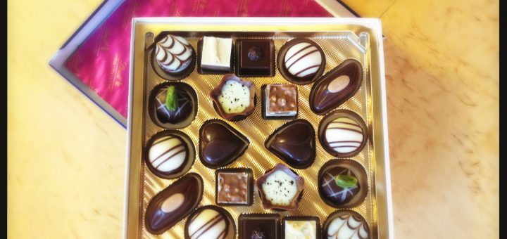 Lindt mini pralinés.