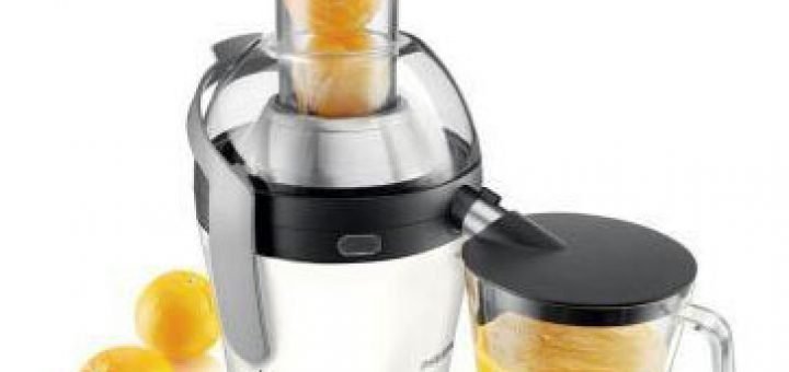 Råsaftcentrifugen är utnämnd till Årets julklapp av handelns undersökningsföretag HUI Research. (Denna kommer från Philips.)