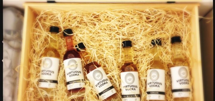 Virtuous ekologiska vodka.