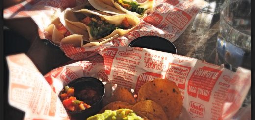Soft taco reular meny. På Taco bar i Sickla.
