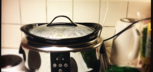 Min Crock-pot går varm.