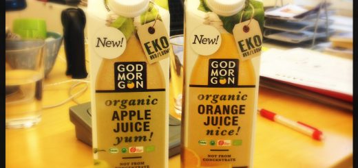 Ekologisk juice från God Morgon.