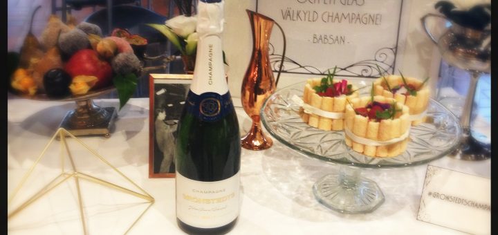 Grönstedt kommer med en Champagne lagom till jul och nyår.