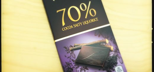 Marabous 70 % salty licuorice.