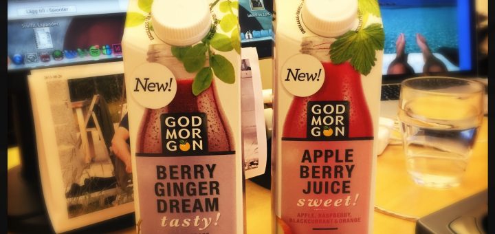 Goda juicer från God Morgon.