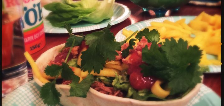 Tacobåt kommer lastad med i princip allt. Inklusive mango.