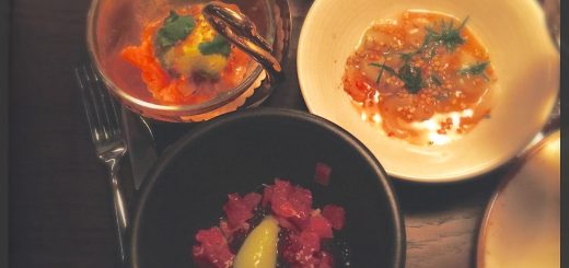 Ceviche och tiradito på Publico.