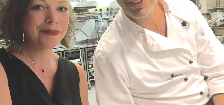 Jag och Yotam Ottolenghi på Restaurangakademien.