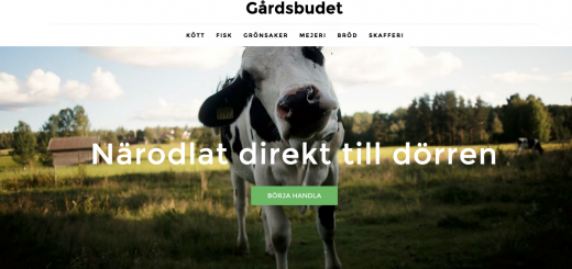 Gårdsbudet är en ny tjänst för att få gårdsbutikernas produkter hemlevererade.